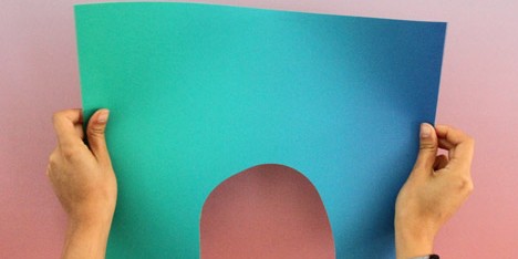 Dusen Dusen magnetic wall covering at WantedDesign Brooklyn 2015