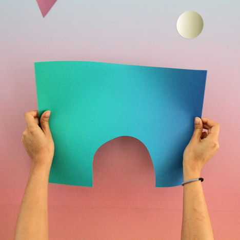 Dusen Dusen magnetic wall covering at WantedDesign Brooklyn 2015