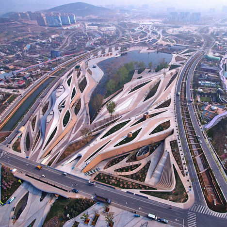 Sprawling wetland structures by HHD_FUN host Chinese horticultural show
