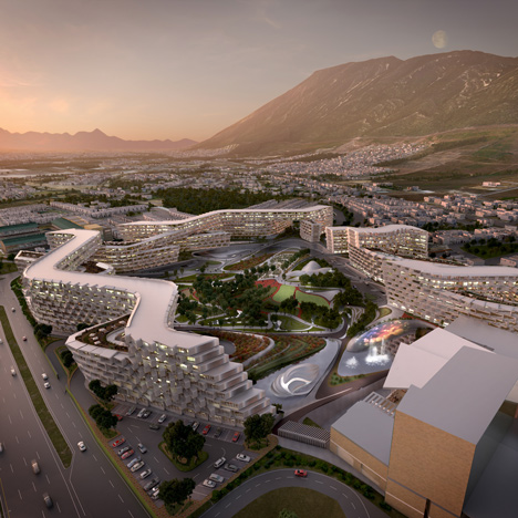 Esfera City Center by Zaha Hadid