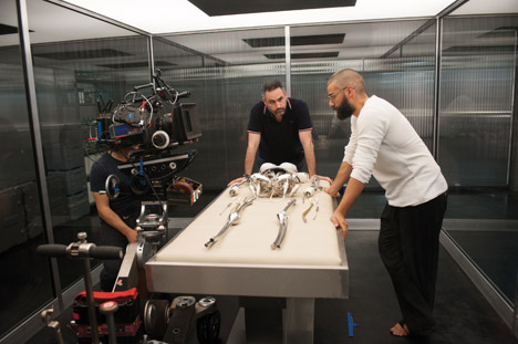 Ex Machina film set