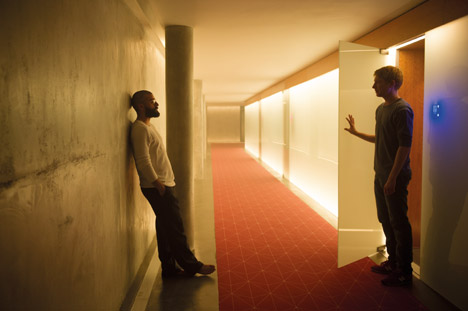 Ex Machina film set