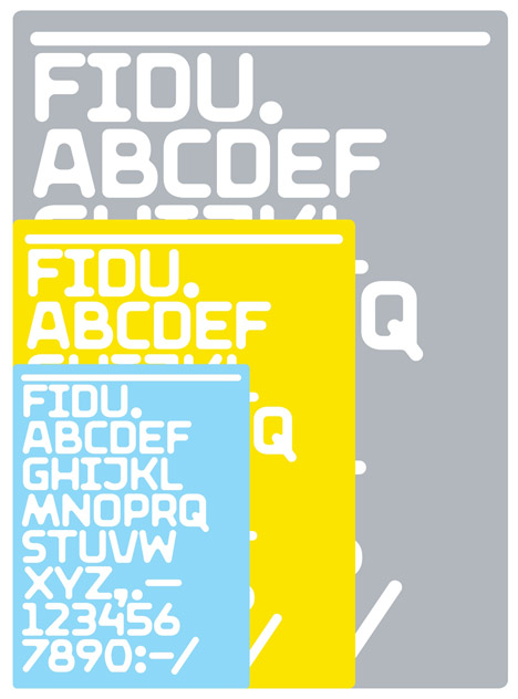 FiDU alphabet by ZIETA