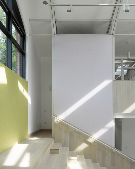 Fitzjames Teaching and Learning Centre at Hazlegrove School by Feilden Fowles