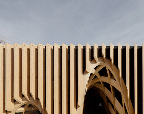 French pavilion at the Milan Expo 2015 by XTU Architects