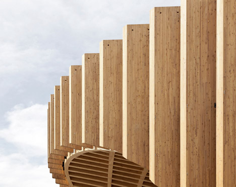 French pavilion at the Milan Expo 2015 by XTU Architects