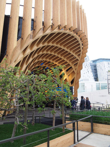 French pavilion at the Milan Expo 2015 by XTU Architects