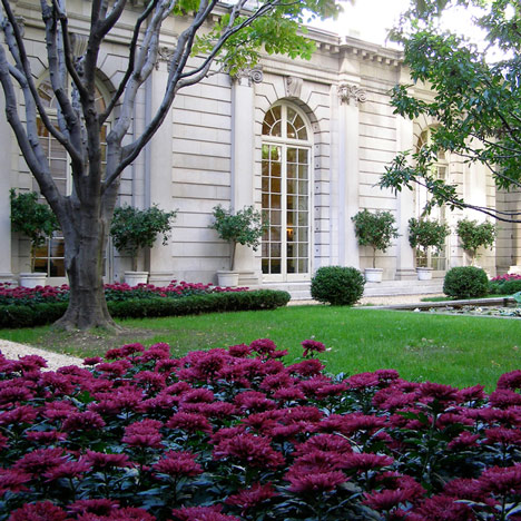 Viewing garden at New York's Frick Collection
