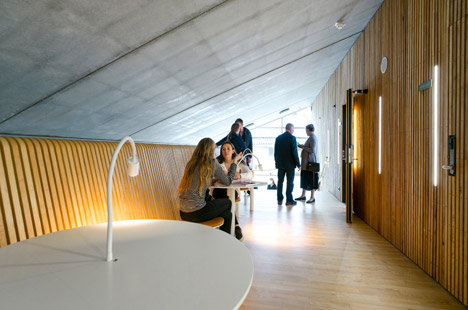 Gammel Hellerup High School by BIG