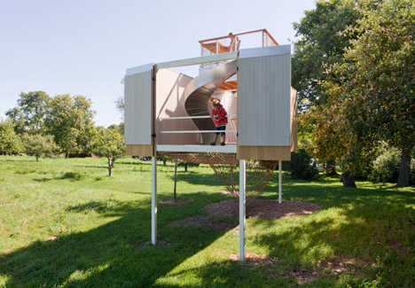 Garrison Treehouse by Sharon Davis Design