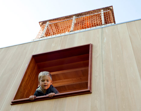 Garrison Treehouse by Sharon Davis Design