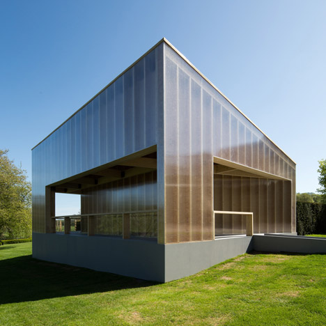 Glyndebourne White Cube by Carmody Groarke