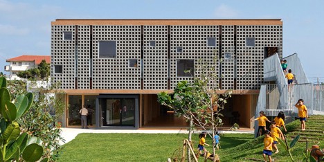 Hanazono Kindergarten and Nursery in Okinawa by Hibino Sekkei and Youji no Shiro