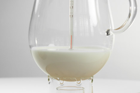 Hot Milk lab by Sebastian Bergne