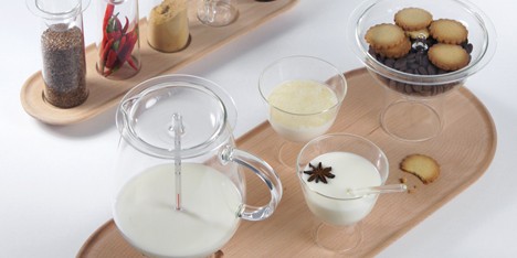Hot Milk lab by Sebastian Bergne