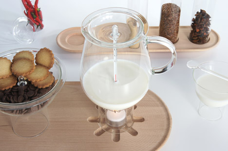 Hot Milk lab by Sebastian Bergne