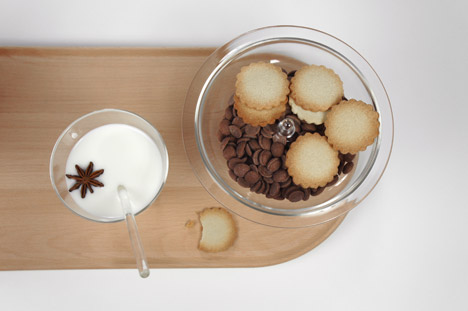 Hot Milk lab by Sebastian Bergne