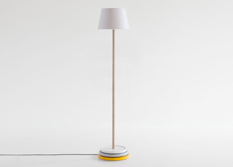 Impila floor lamp by Yu Ito