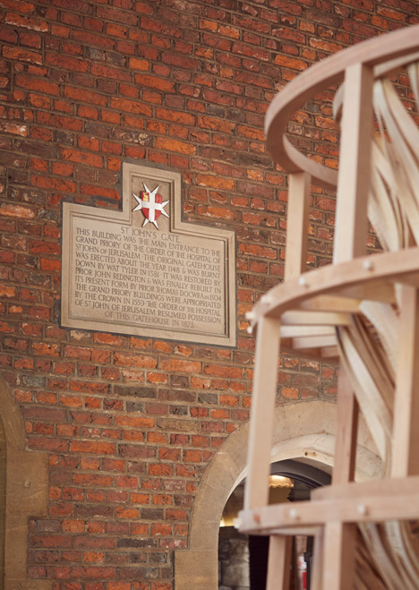 The Invisible Store at St John's Arch by Sebastian Cox for Clerkenwell Design Week