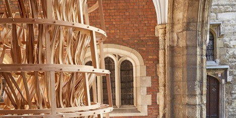 Cox and Bacon build wooden structure with a lower carbon footprint than an iPhone 6
