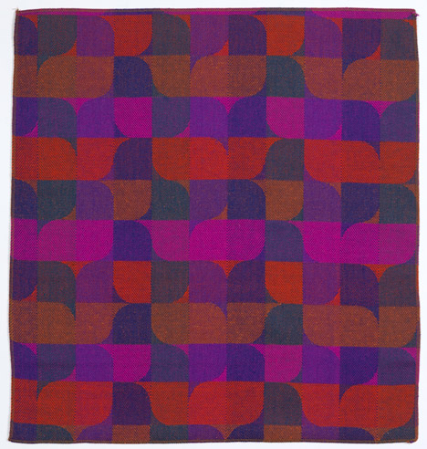 Round Tower by Jack Lenor Larsen, 1970. Photograph by Matt Flynn, courtesy of Cooper Hewitt, Smithsonian Design Museum