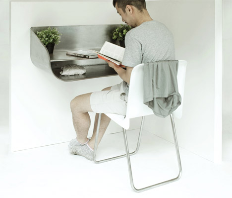 Juvenile detention centre furniture by Kai Lin
