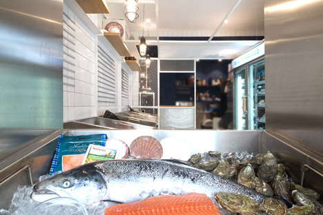 Little Catch Fishmongers by Linehouse Design