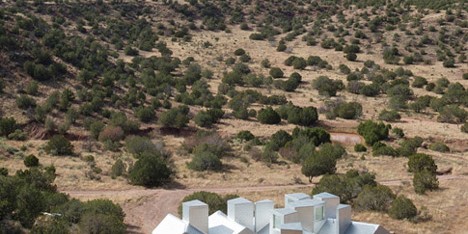 Element House, New Mexico by MOS Architects, 2014. Photograph by Florian Holzherr