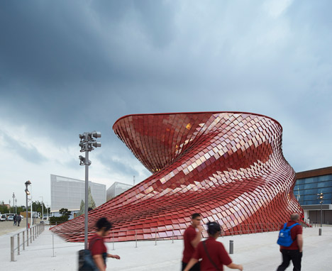 Vanke Pavilion by Daniel Libeskind for the Milan Expo 2015