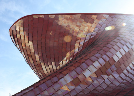 Vanke Pavilion by Daniel Libeskind for the Milan Expo 2015