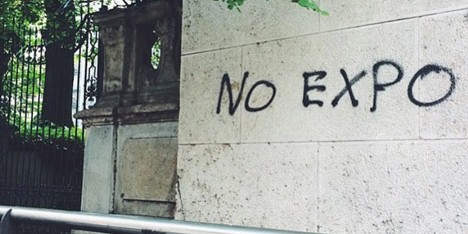Anti-Expo protests turn violent in Milan