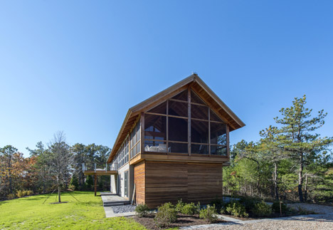 North Pamet Ridge House by Hammer Architects