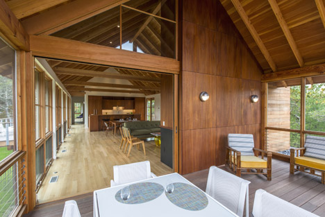 North Pamet Ridge House by Hammer Architects