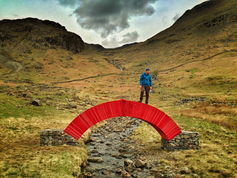 Paperbridge by Steve Messam