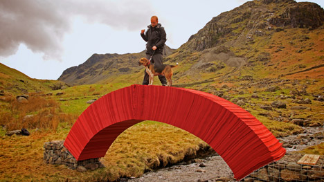 Paperbridge by Steve Messam