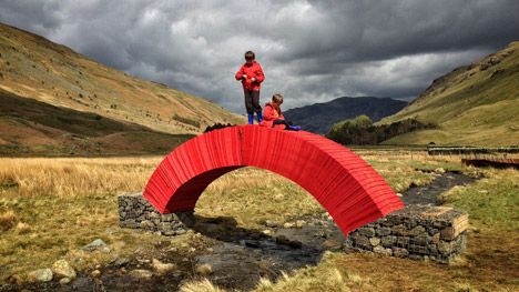 Paperbridge by Steve Messam