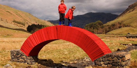 Paperbridge by Steve Messam