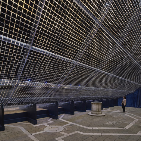 Pavilion of Light and Sound by Shigeru Ban at Venice 2015