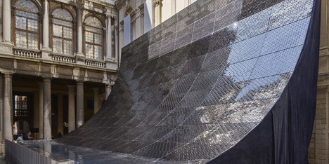 Pavilion of Light and Sound by Shigeru Ban at Venice 2015
