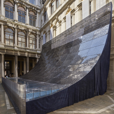 Pavilion of Light and Sound by Shigeru Ban at Venice 2015
