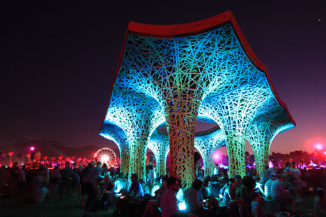 Pulp pavilion by Ball-Nogues Studio