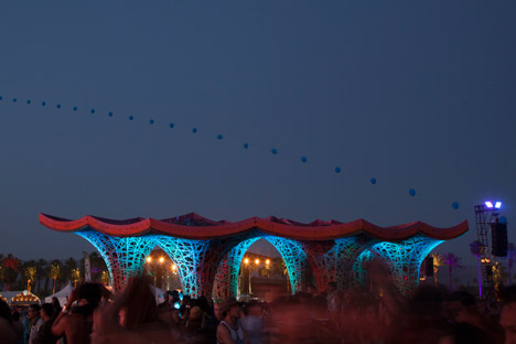 Pulp pavilion by Ball-Nogues Studio