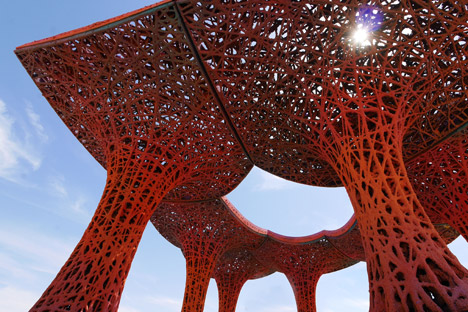 Pulp pavilion by Ball-Nogues Studio