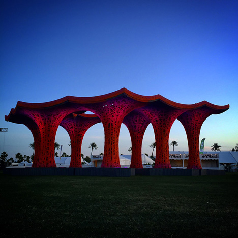 Pulp pavilion by Ball-Nogues Studio