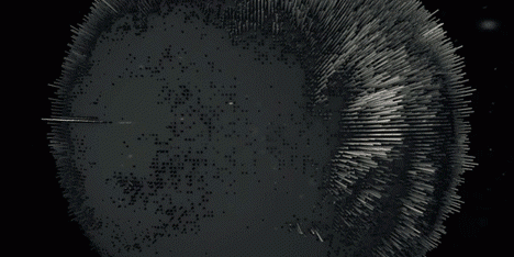 Remnants music video by Nick Cobby for Max Cooper and Tom Hodge