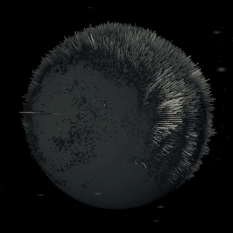 Remnants music video by Nick Cobby for Max Cooper and Tom Hodge