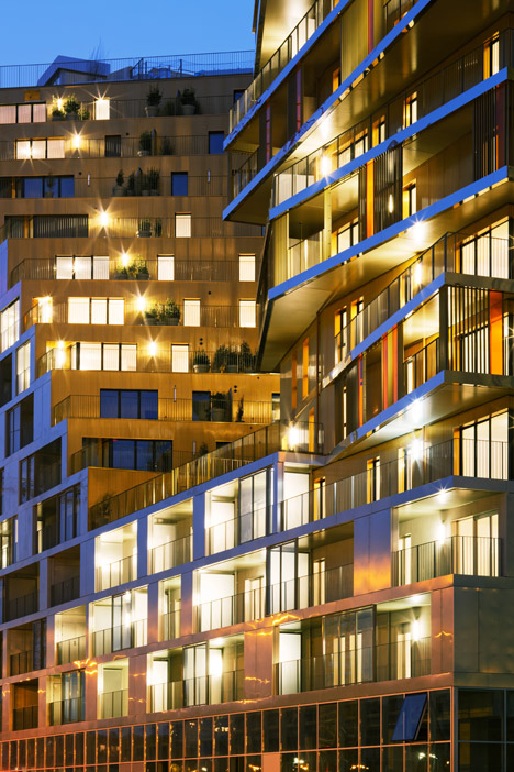 Residential tower in Paris by Hamonic + Masson & Associés and Comte Vollenweider Architectes
