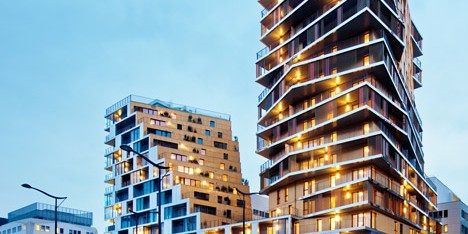 Residential tower in Paris by Hamonic + Masson & Associés and Comte Vollenweider Architectes