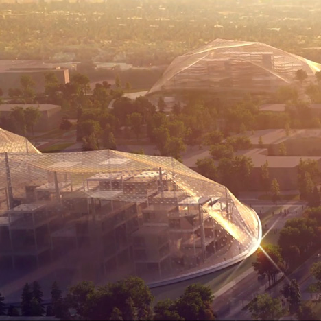 Robots will be used to construct BIG and Heatherwick’s Google HQ