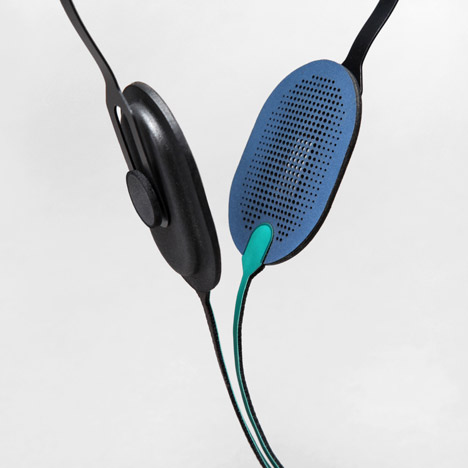 Roll to Roll headphones by Maxime Loiseau